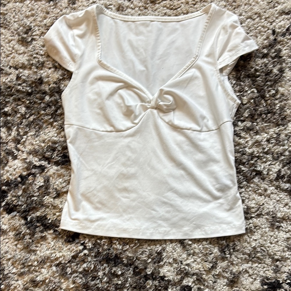 Elegant White Women's Top